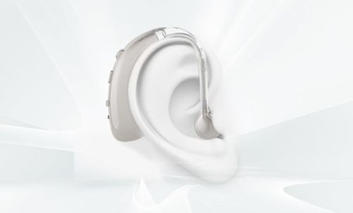 Aparat słuchowy Britzgo A360 dla seniorów 6 poziomów głośności srebrny na Arena.pl