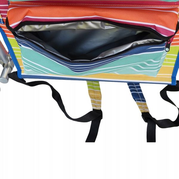 leżak MULTICOLOR plażowy, ALUMINIUM,ogrodowy. zdjęcie 5