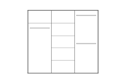 Szafa DORA III Dostawa GRATIS! na Arena.pl