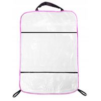 ORGANIZER OCHRONNY NA FOTEL SAMOCHODOWY W3 RÓŻOWY