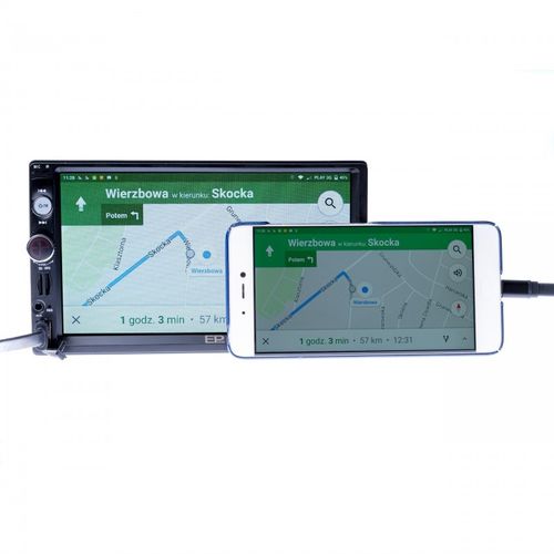 Radio samochodowe EINPARTS GPS/USB/SD/Bluetooth/MirrorLink / EPCR02 na Arena.pl