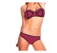 Strój kąpielowy dwuczęściowy L - różowy