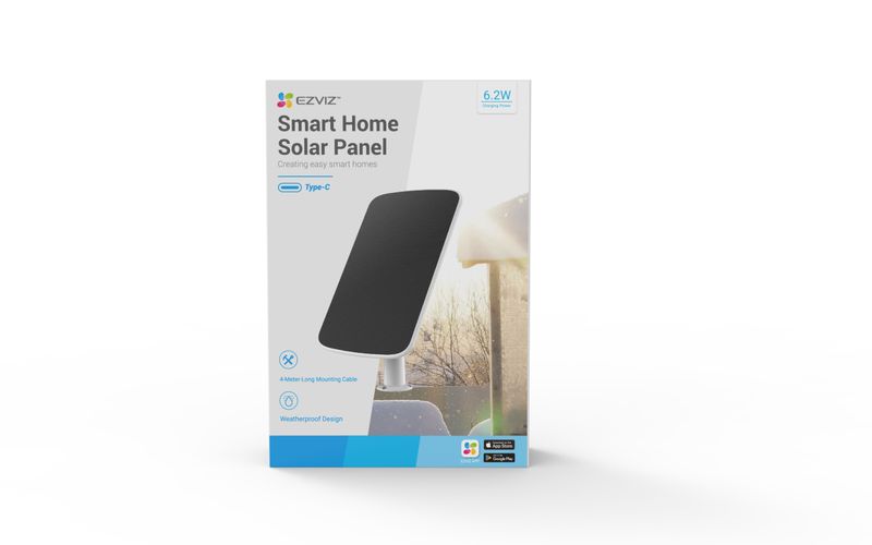 EZVIZ Panel solarny CS-CMT-SolarPanel-E 6.2W USB-C zdjęcie 16
