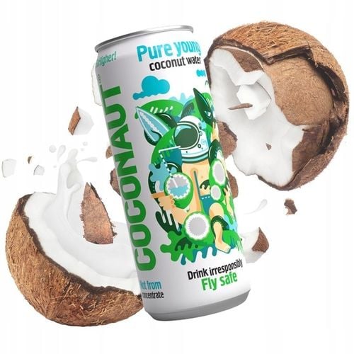 Woda Kokosowa Niegazowana Coconaut Puszka 320 ml W ZESTAWIE TANIEJ 10x szt na Arena.pl