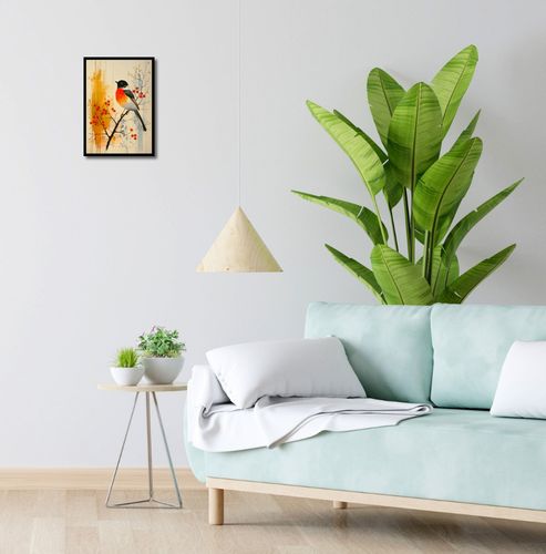 Plakat 25x35cm Jesienny Rudzik na Arena.pl