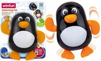 WINFUN NAKRĘCANY PINGWIN DO KĄPIELI zabawka kąpielowa do WODY WANNY pływa