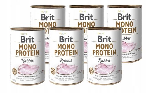 BRIT MONO PROTEIN RABBIT 12x400g na Arena.pl