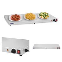 elektryczna płyta taca grzewcza podgrzewacz stołowy 600w royal catering