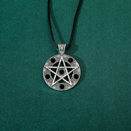 Naszyjnik Pentagram Black Stone Supernatural Nie z Tego Świata Sam Impala na Arena.pl