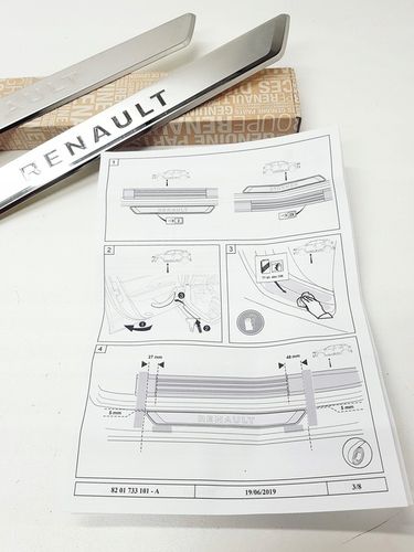 ORYG OE listwy progowe nakładki ochronne RENAULT na Arena.pl