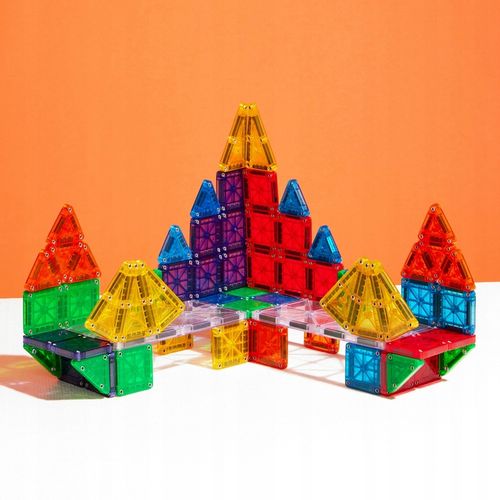 Klocki magnetyczne microMAGS 70 elementów Magna Tiles na Arena.pl