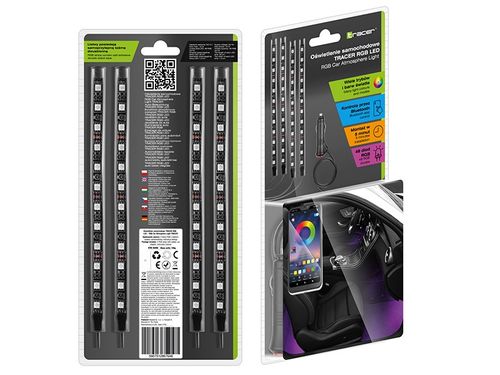 Oświetlenie samochodowe TRACER RGB LED na Arena.pl