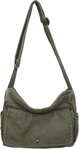 Canvas Crossbody Bag Messenger Bag dla kobiet i mężczyzn Vintage Tornister na Arena.pl