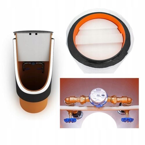 STUDNIA STUDZIENKA WODOMIERZOWA OCIEPLANA MOCNA Z ATESTEM H=1200 DN400 na Arena.pl