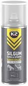 2X K2 GUMOWA POWŁOKA W SPRAYSILGUM bezbarwny 400 ML