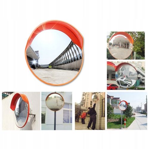 NIETŁUKĄCE LUSTRO WYJAZDOWE MAGAZYNOWE DROGOWE 60CM 600MM SFERYCZNE u-18a na Arena.pl