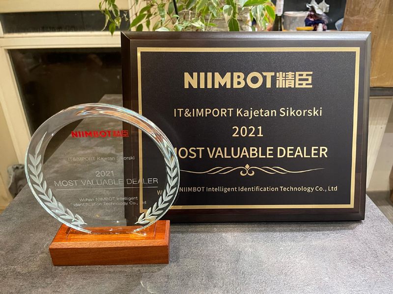 NIIMBOT TAŚMA do B18 Zielona TERMOTRANSFEROWA zdjęcie 11