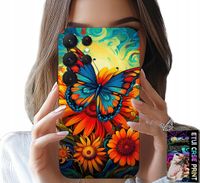 ETUI DO SAMSUNG GALAXY S25 ULTRA - MOTYLE MOTYLKI KWIATKI RÓŻE OBUDOWA