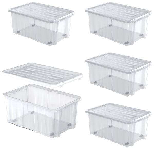 5x Pojemnik NCC24 z pokrywką Pudełko na narzędzia Organizer zdjęcie 1