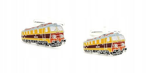 Lokomotywa EP09 spinki do mankietów z etui na Arena.pl