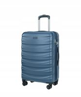 Walizka Średnia Podróżna Na Kółkach Poliwęglan PUCCINI Granatowa PC032B-7a