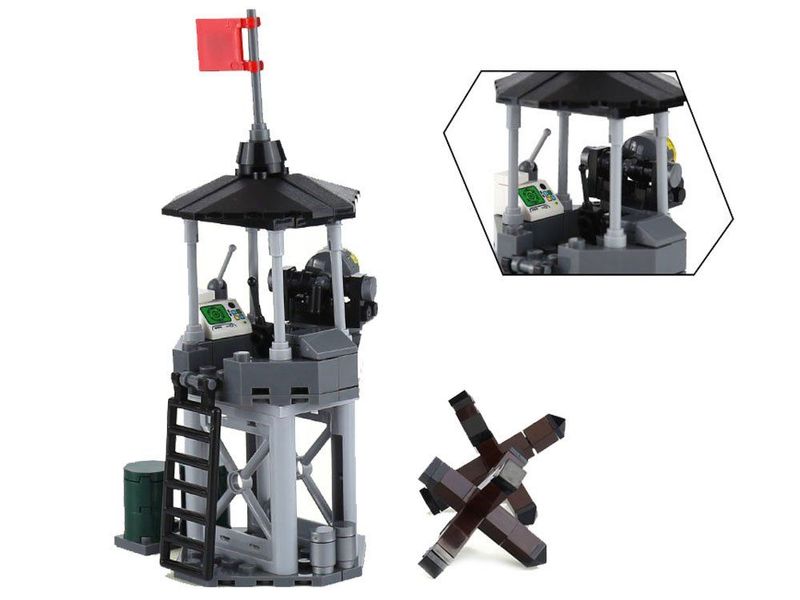 Klocki czołg 99 + wieża kontrolna 1340 el. zdjęcie 5