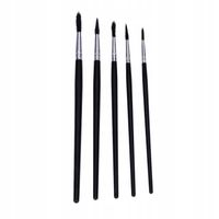 PĘDZELKI ZAPRAWKOWE ZESTAW 5 sztuk