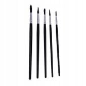 PĘDZELKI ZAPRAWKOWE ZESTAW 5 sztuk