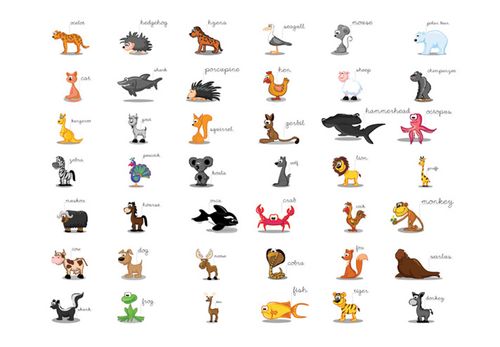 Fototapeta - Learning by playing (animals) 300x231 na Arena.pl