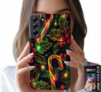ETUI DO SAMSUNG GALAXY S22 - LASKA CUKROWA, JEMIOŁA, CHOINKA + SZKŁO