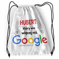 Plecak Dla Huberta Sportowy Szkolny Worek Torba Z Nadrukiem Ze Zdjęciem