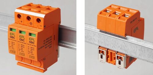 OGRANICZNIK OCHRONNIK PRZEPIĘĆ PRZEPIĘCIOWY FOTOWOLTAIKA 1000V DC 3P B+C na Arena.pl