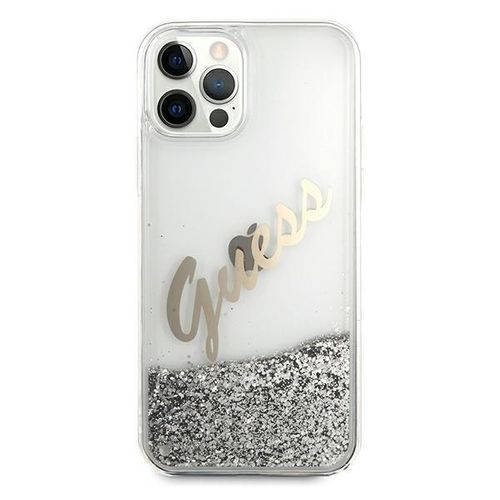 Guess GUHCP12LGLVSSI iPhone 12 Pro Max 6,7" srebrny/silver hardcase na Arena.pl