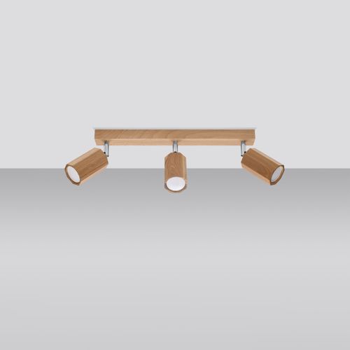 Plafon ZEKE 3 dąb na Arena.pl