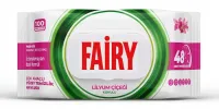 Chusteczki czyszczące uniwersalne Fairy Lilia 100 szt. - lilia. Opak