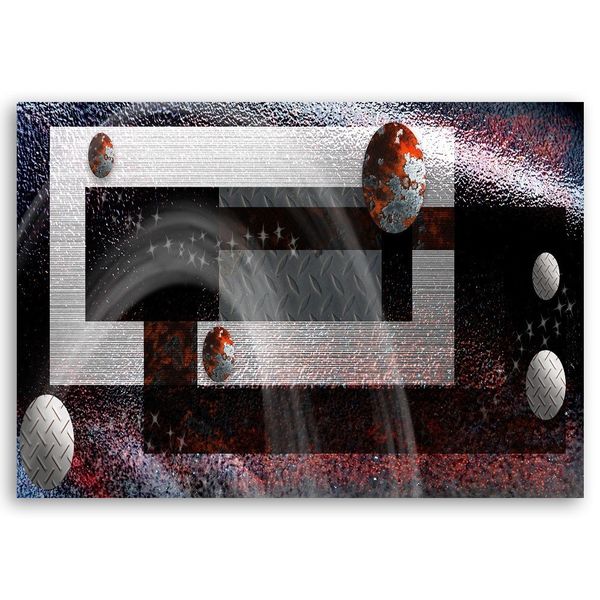 Emaga Obraz na płótnie, Abstrakcja Geometryczna Kule - 60x40 zdjęcie 3