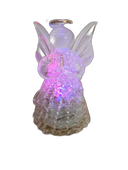 aniołek szklany podświetlany 4szt.- AS-003/007