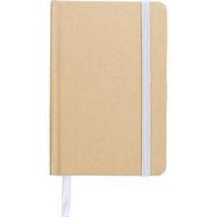 Notatnik A6 z papieru kraftowego z recyklingu