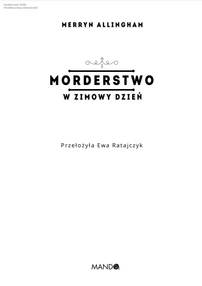 Morderstwo w zimowy dzień zdjęcie 2
