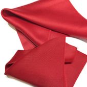 Poszetka satynowa czerwona