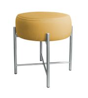 Taboret Pola noga metalowa szara MG15