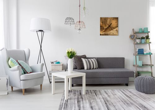 Zegar Ścienny - Płótno Strzała - 40X40 Cm - C3Ac40X40-2216 na Arena.pl