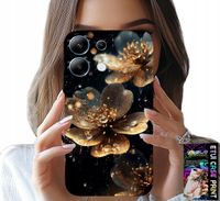 ETUI DO XIAOMI NOTE 13 PRO 4G - PIĘKNE WZORY KWIATÓW, PLECKI, FUTERAŁ