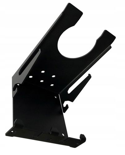 Wieszak uchwyt na kosę kosiarkę spalinową GRUBY MOCNY z haczykami otworami na Arena.pl