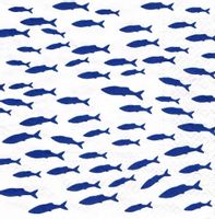 Serwetki papierowe ryby, 20 szt.