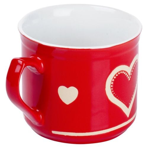 Kubek ceramiczny serce 650 ml na Arena.pl