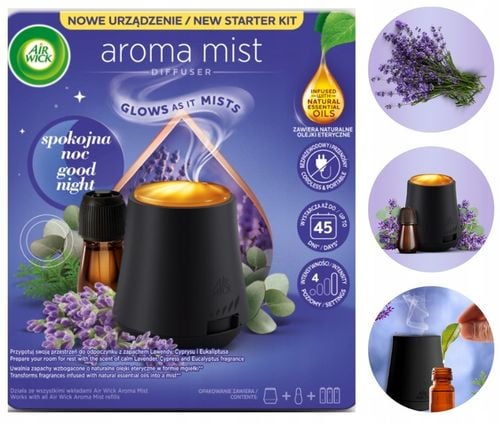 AIR WICK Aromatyczna Mgiełka Odświeżacz Powietrza Spokojna 20 ml Komplet na Arena.pl