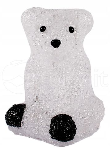 Ozdoba Świąteczna Miś 16LED 19CM CH15 THL40 na Arena.pl