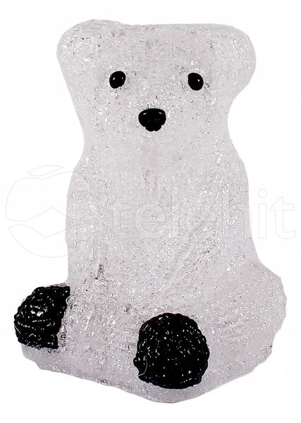 Ozdoba Świąteczna Miś 16LED 19CM CH15 THL40 zdjęcie 2