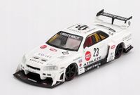 MINI GT NISSAN LB-ER34 Super Silhouette #23 ATHLETE/COLLET Wh. BLISTER 1:64
